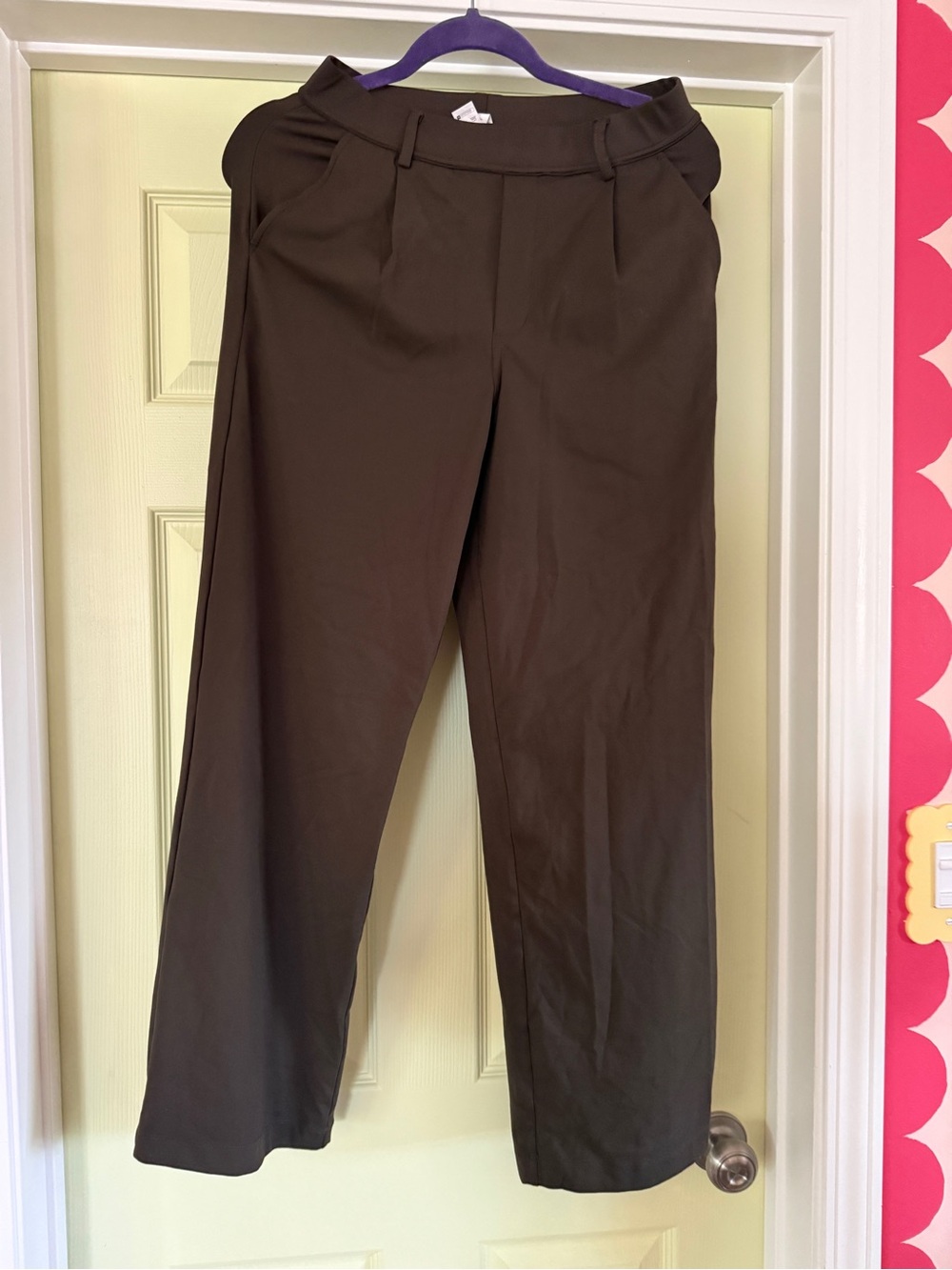 Women’s HALARA high waisted soft business casual pants